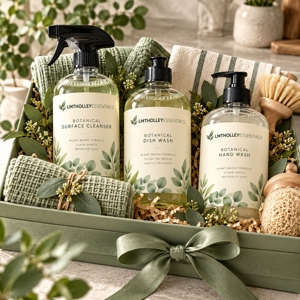 Botanical Cleaning Essentials Gift Set