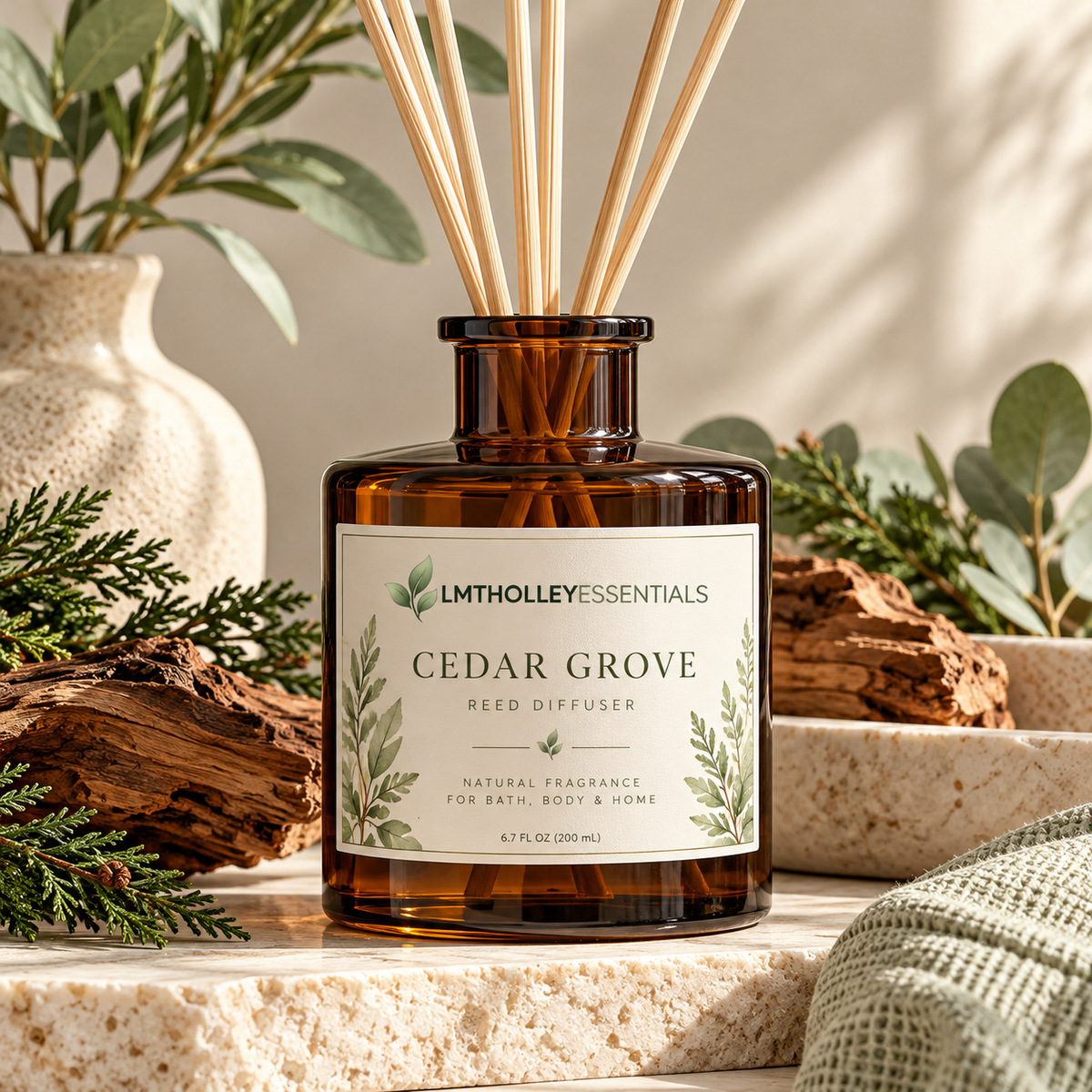 Cedar Grove Reed Diffuser