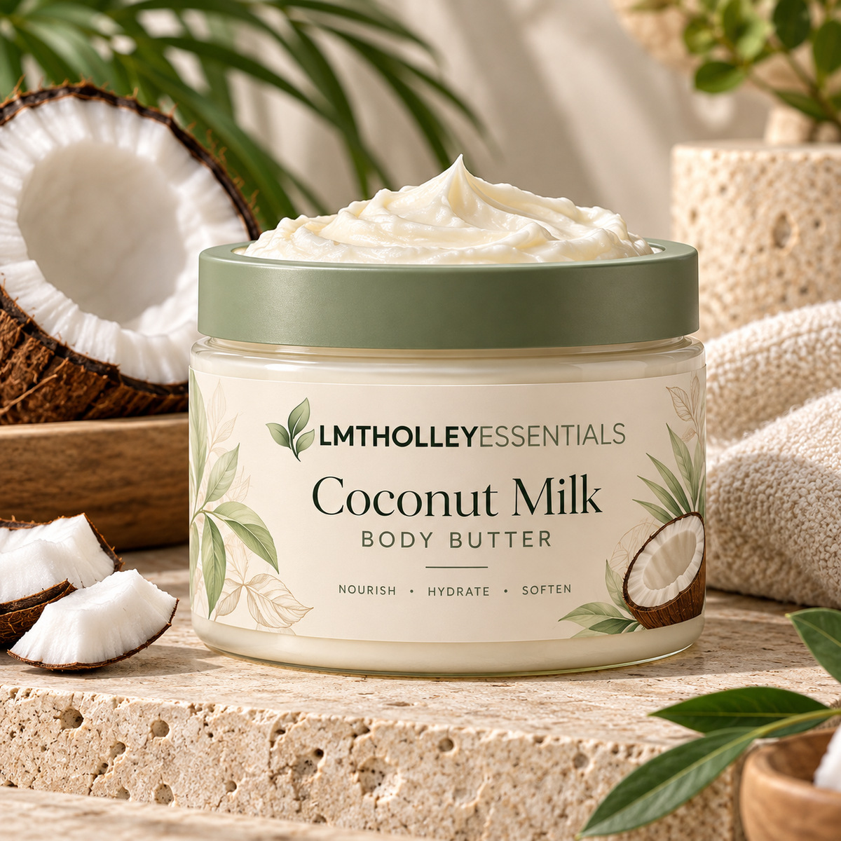 Coconut Milk Body Butter