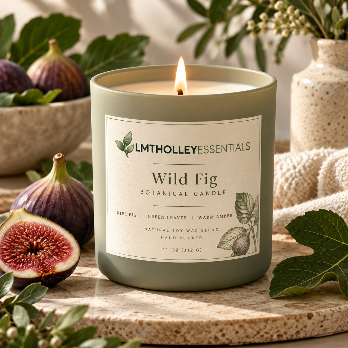 Wild Fig Botanical Candle